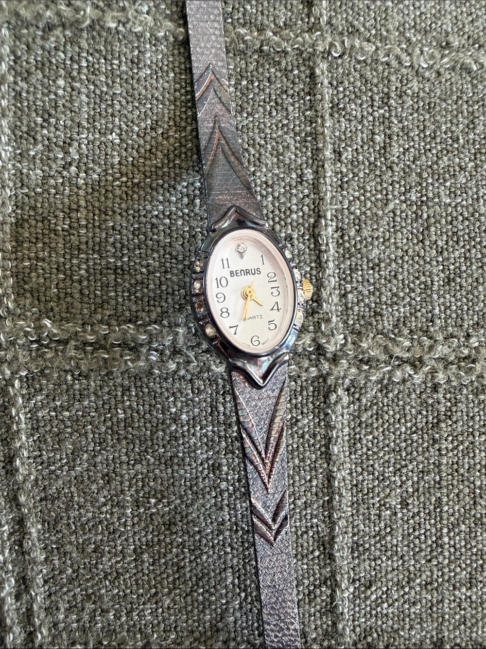Vintage Benrus BN327 two tone watch